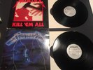 Metallica Kill Em All Ride The Lightning Megaforce MRI 069 & 769 Vinyl LP RARE