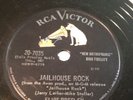 RCA Victor 78 RPM Elvis Presley - Jailhouse Rock 20-7035 V+