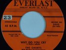 THE CHARTS: Why Do You Cry / Dance Girl EVERLAST ’57 Orig VG++ 45 Superb