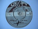 MAX ROMEO / WHAT A CUTE MAN / UNITY 45 REGGAE HEAR