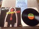 Original 1st Press 1978 Vinyl - AC/DC Powerage with Original Merchandise Flyer