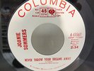 Joanie Sommers Columbia 43567 Never Throw Your Dreams Awa Northern Soul Promo 45