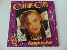 SIGNED AUTOGRAPHED UK LP Boy George Culture Club Kissing To Be Clever V2232 1982