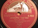 HOT JAZZ Bennie Moten's Kansas City Orch.-Lafayette/Milenberg Joys HMV B.4953 N-