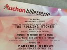 1 PLACE FOSSE OR GOLD CONCERT THE ROLLING STONES PARIS U ARENA 25/10/17