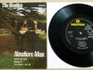 THE BEATLES, NOWHERE MAN, RARE 1966 ORIGINAL UK PARLOPHONE EP WITH SOLID CENTRE.