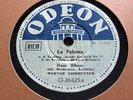 Hans Albers - La Paloma / Beim ersten Mal... ODEON O-26625 Schellackplatte (85)