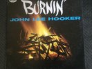 John Lee Hooker LP Burnin' original stereo RARE misprint Vee Jay Blues - VG++