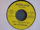 NORTHERN SOUL 45 Mike Kirkland Censations Don't Mess With Me Highland HEAR MP3