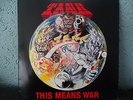 Tank This Means War Roadrunner LP NM Dutch Metal Shipping 4$