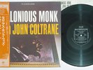THELONIOUS MONK WITH JOHN COLTRANE SAME RIVERSIDE SMJ-6149 Japan OBI Mono LP