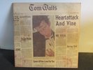 TOM WAITES ON HEART ATTACK AND VINE WITH LYRIC SHEET VG++