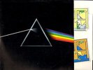 PINK FLOYD the dark side of the moon (uk with 2 posters & stickers) LP EX/VG+