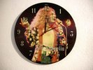 LED ZEPPELIN PICTURE DISC CLOCK with stand