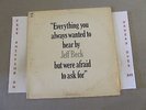 WLP EVERYTHING YOU ALWAYS WANTED TO HEAR BY JEFF BECK BUT WERE AFRAID. LP AS 151