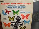 Allegro 1675: Albert Spalding, Beethoven Kreutzer Sonata etc. NM