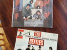 2 Beatles Picture Sleeves & 45 rpm records  Odeon Label Import Strawberry Fields