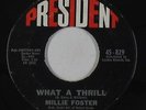 R&B Soul 45 - Millie Foster - What A Thrill - President - mp3