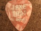 Take That Wonderland Manchester Plec Plectrum Rare Tour