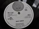 BLACK SABBATH 1st Album RARER ORIG UK 1970 VERTIGO SPIRAL EX LP, PHILIPS CREDIT.