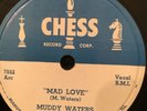 Chess 1550 Muddy Waters MAD LOVE / BLOW WIND BLOW EE+ 78 rpm  Chicago Blues