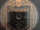 Bruns 7137 BOB CALL (Black Bob) 31 Blues  78 rpm E+1930 Speckled Red HOUSE DANCE