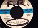 DORSEY BURNETTE ONE OF THE LONELY/ WHERE'S THE GIRL 1963 WL PROMO 7