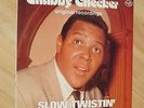 CHUBBY CHECKER Slow Twistin' LP MFP BELGIUM '76 2nd issue CHEQUERED Psych Soul
