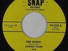 C&W Bopper 45 - Johnny Starr & The Starr-Liners - Fire Burns - Snap - VG++ mp3