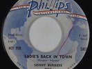 Rockabilly 45 - Sonny Burgess - Sadie's Back In Town - Phillips - mp3