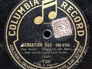 ORIGINAL DIXIELAND JAZZ BAND ‘SENSATION RAG’ 1919 ON 12” ENGLISH COLUMBIA  RARE