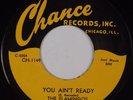 THE FLAMINGOS: You Ain’t Ready / Plan for Love CHANCE R&B Doo Wop 45 VG++