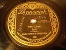 JAZZ CARL FENTON ORCH BENNY GOODMAN What A Day  BRUNSWICK 4421