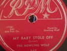 BLUES 78rpm HOWLIN WOLF rare pre-Chess) RPM 347  Want Yr Picture/ Solid E