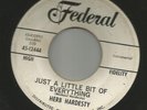 MOD SOUL POPCORN- HERB HARDESTY- JUST A LITTLE BIT OF EVERYTHING -HEAR - FEDERAL