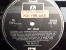 Beatles Love Songs 2 x LP NMint Factory Sample Promo Demo Vinyl Album U.K. 1977