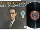 BILL EVANS TRIO PORTRAIT IN JAZZ RIVERSIDE MW 2062 Japan Vinyl LP