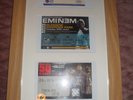 Eminem and 50 Cent Framed Concert Ticket Stubbs