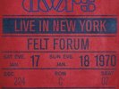 THE DOORS - LIVE IN NEW YORK (VINYL) NEW VINYL RECORD