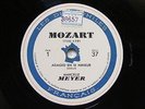 MARCELLE MEYER Les Discophiles Album 37 PIANO 4x78 Set MOZART Sonates