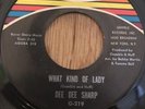 DEE DEE SHARP northern soul 45 What Kind Of Lady / You're Gonna Miss Me   Gamble