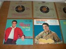 (  12  )  45 RPM RECORDS  /  ELVIS PRESLEY  /  RCA VICTOR  -  45'S & SLEEVES