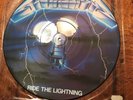 METALLICA RIDE THE LIGHTNING VINYL PICTURE DISC LP 1986 1st Pressing  MFN 27 P