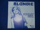 BLONDIE SUNDAY GIRL 7/45 UNIQUE SLEEVE PORTUGUESE RARE SINGLE PROMO