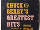 CHUCK BERRY ON CHESS CH-1485, GREATEST HITS, VINYL LP ELECTRONIC STEREO - SIGNED