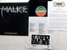 MALICE In The Beginning LP Heavy Metal NEAR-MINT w/ PHOTO & Bio insert #681