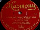 Jazz 78 GAY ELLIS ANNETTE HANSHAW I Can't Give You Anything But Love HARMONY E