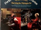 Signed Dolly Parton Lp Record Burning The Midnight Oil Porter Wagoner