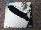 LED ZEPPELIN - S/T (1969) UK 1st Press LP Turquoise Superhype With Label Error