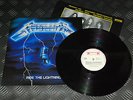Metallica 'Ride The Lightning' 1st Press Dutch 1984 Original LP w Lyrics-Inner